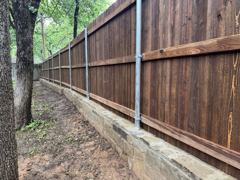 Cedar Privacy Fence in Hurst